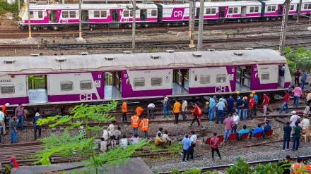 Mumbai local train accident