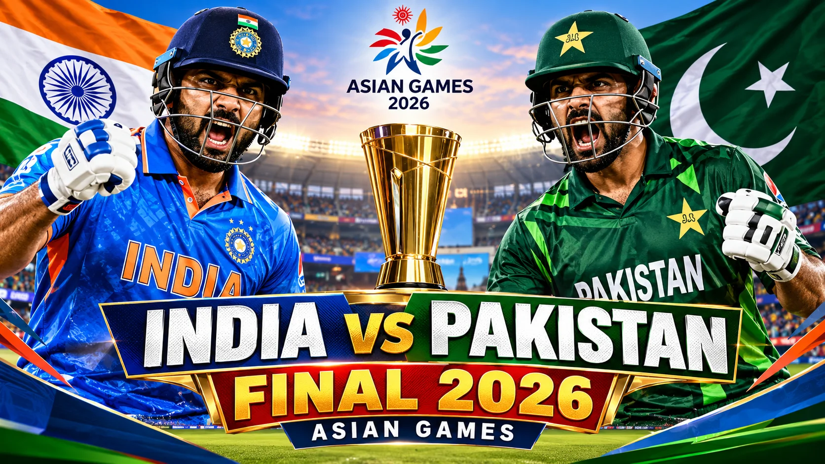 India vs Pakistan Final 2026 Asian Games Cricket